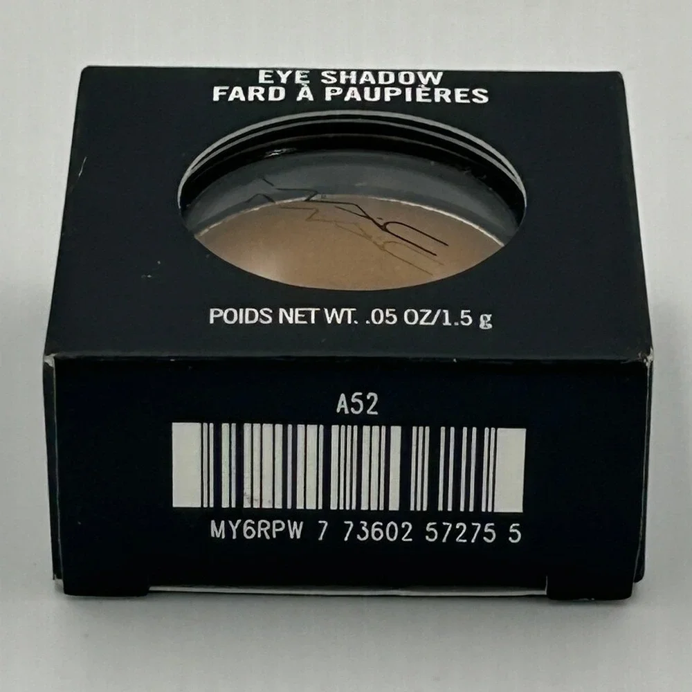 MAC Eye Shadow Single‎ 1.5g Natural Wilderness Satin New NIB Brown Tan A52